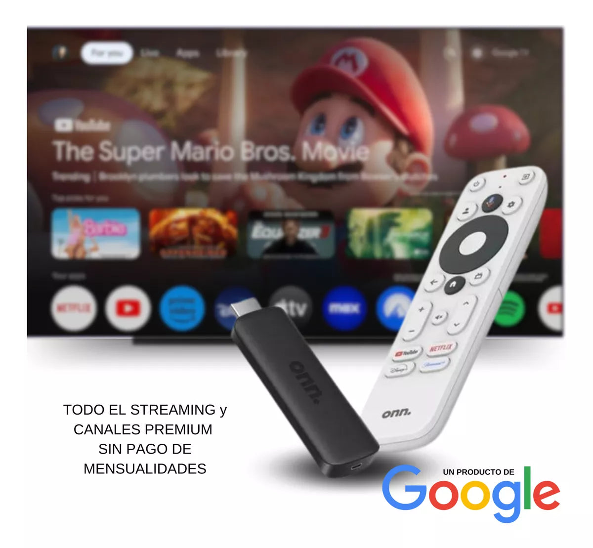 Onn HD Google tv