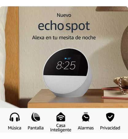 Amazon Echo Spot Bocina Inteligente 2024